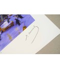 Sofitel Flatiron pinguin - Estampe numérigraphique - Dominique Vervisch - Signature • détail