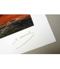 Meilleurs souvenirs de Notre-Dame - Estampe numérigraphique - Dominique Vervisch - Signature • détail