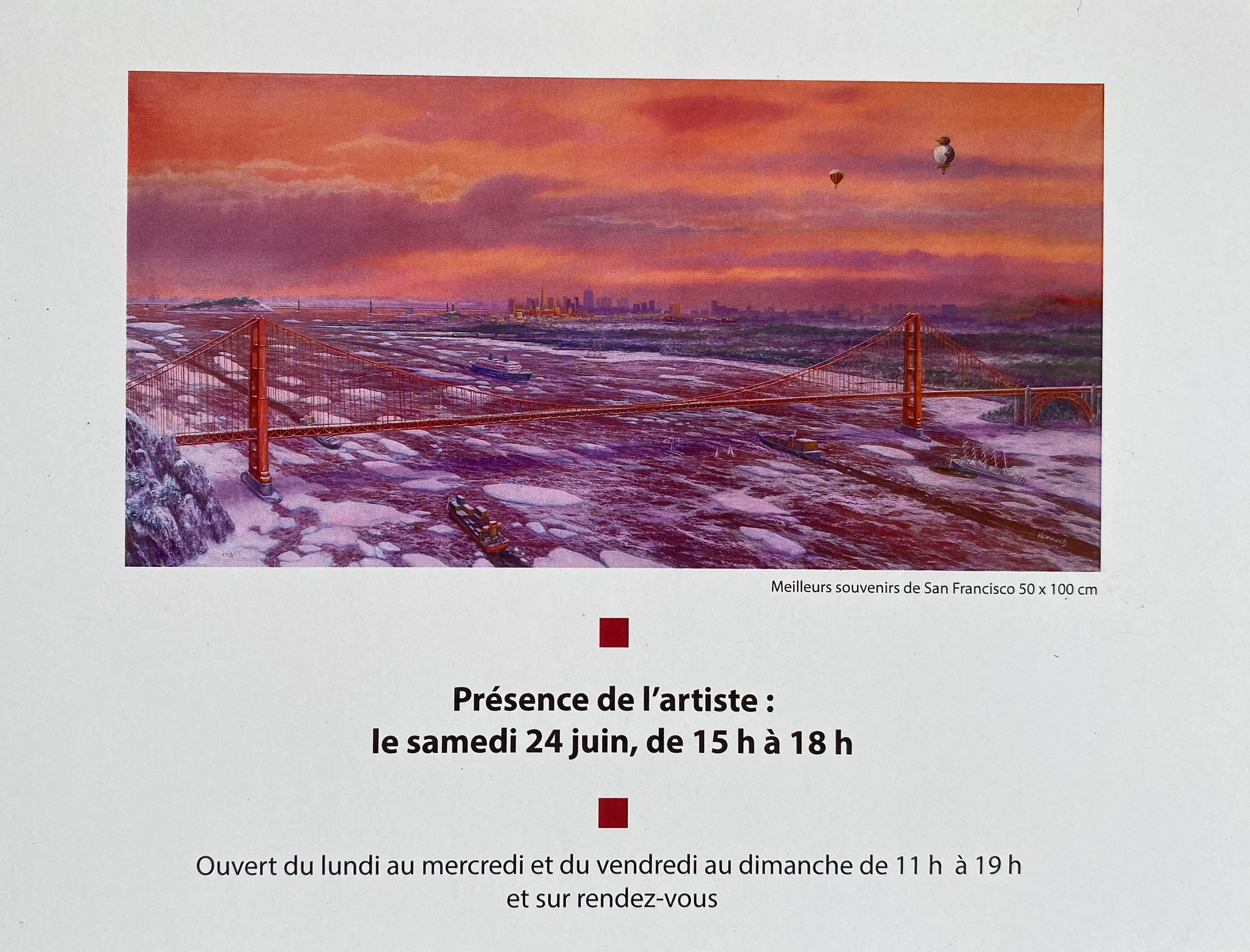 Dominique Vervisch - galerie Robert à Honfleur